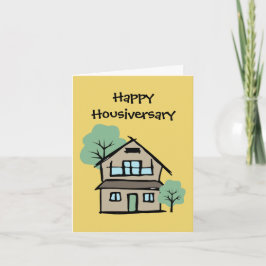 Cartão Felicitações pelo Aniversário da Casa Cliente Apre