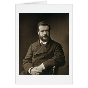 Cartão Felix Bracquemond (1833-1914), de "Galerie Conte