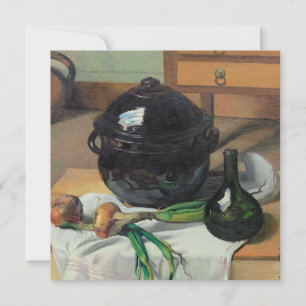 Cartão Felix Vallotton, Ognons et Soupere,