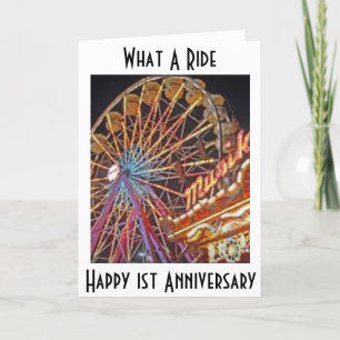 CARTÃO FELIZ 1º ANIVERSÁRIO - QUE CORRIDA
