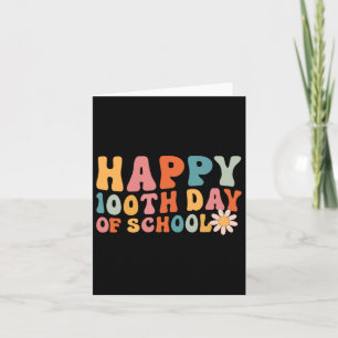 Cartão Feliz 100º Dia Da Escola 100 Dias Meninas Mais Bri