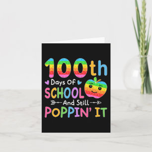 Cartão Feliz 100 Dias De Escola E Ainda Apanhando Criança