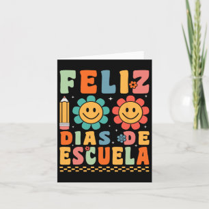 Cartão Feliz 100 Dias De Escuela Groovy 100 Dias Espanha
