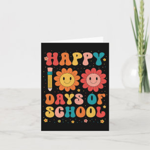 Cartão Feliz 100 Dias De Professora Do 100º Dia Da Escola