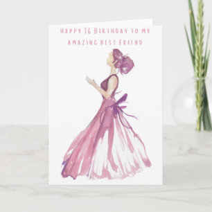 Cartão Feliz 15 de aniversário para o meu melhor amigo