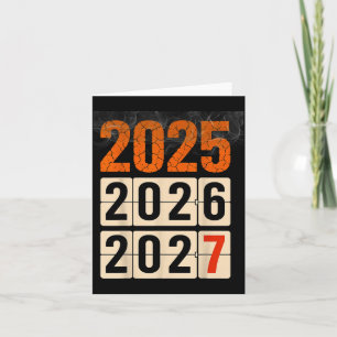 Cartão Feliz 2026 2027 Ano Novo Engraçado 67 Meme Seis Se