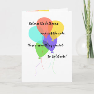 Cartão Feliz 25 ou Aniversário QUALQUER ANO Saudação