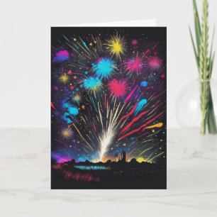 Cartão Feliz 4 de julho Dia da Independência