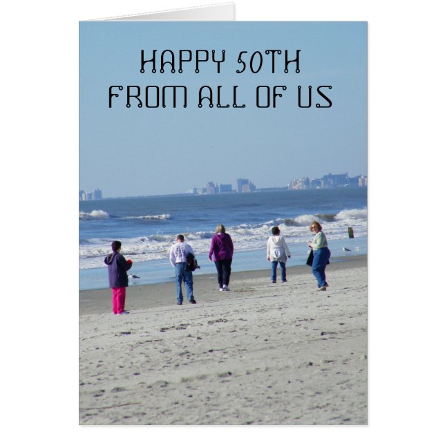 CARTÃO FELIZ 50º DE TODOS NÓS (Frente)