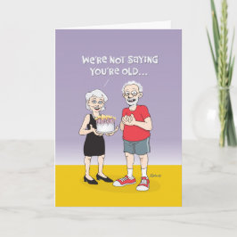 Cartão Feliz 75º aniversário