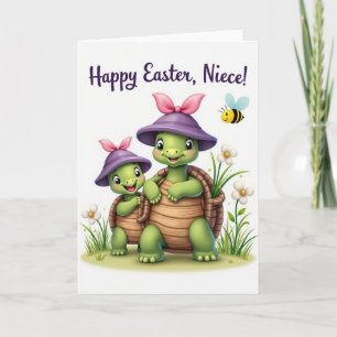 Cartão Feliz Amigo Réptil da Primavera