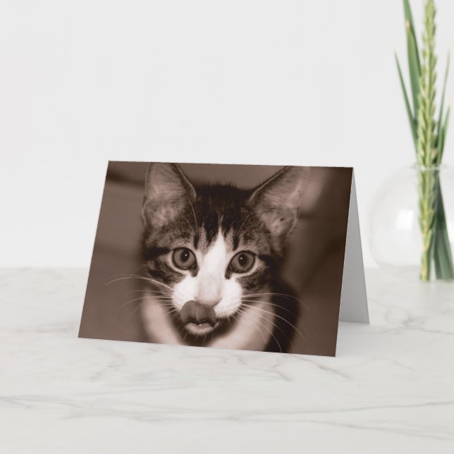 Cartão Feliz aniversário! (Frente)