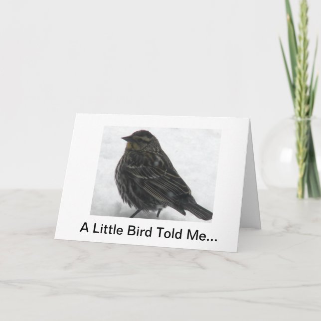 Cartão Feliz aniversário (Frente)