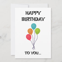 CARTÃO FELIZ ANIVERSÁRIO