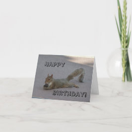 Cartão Feliz aniversário