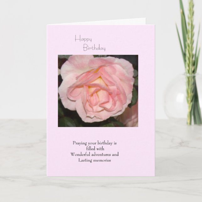 Cartão Feliz aniversário (Frente)