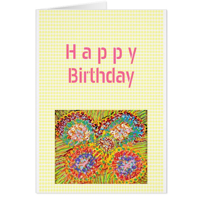 Cartão Feliz aniversario (Frente)