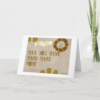 Cartão feliz aniversário