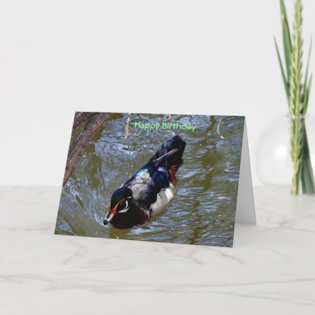 Cartão Feliz aniversário (Frente)