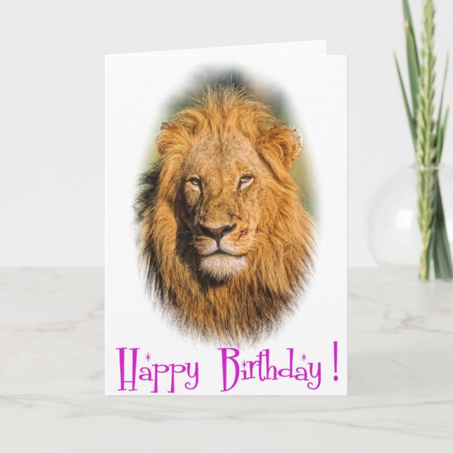 Cartão Feliz aniversário (Frente)