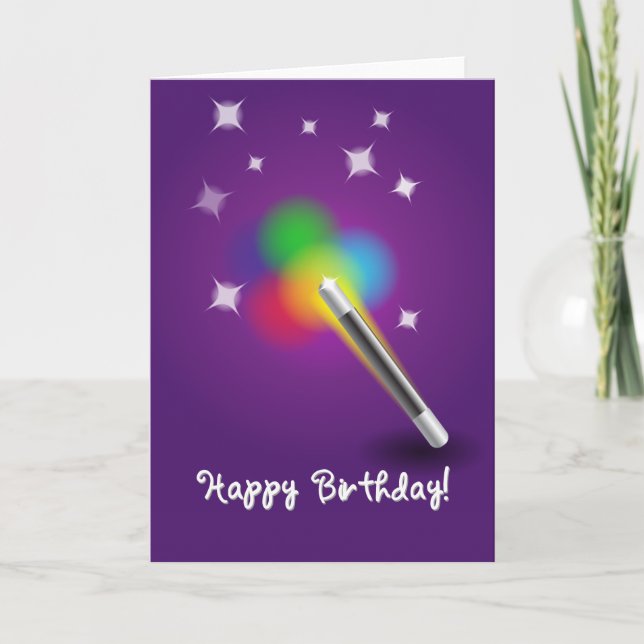 Cartão Feliz aniversário (Frente)