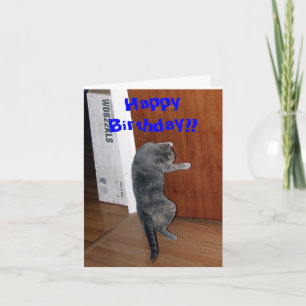 Cartão Feliz aniversário!