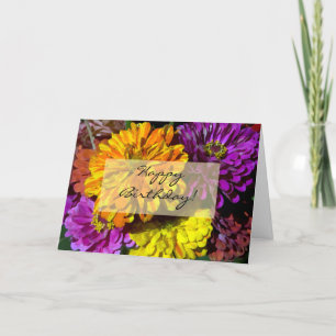 Cartão Feliz aniversário