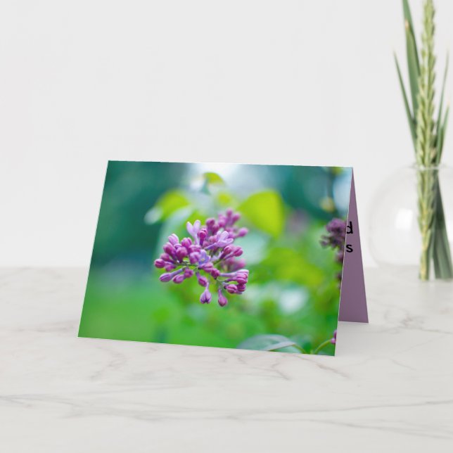 Cartão Feliz aniversario! (Frente)