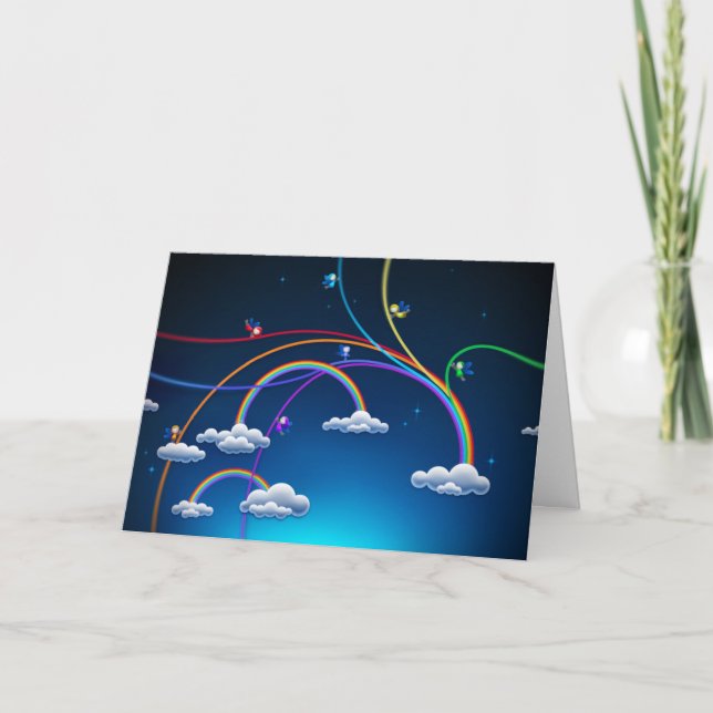 Cartão Feliz aniversário (Frente)