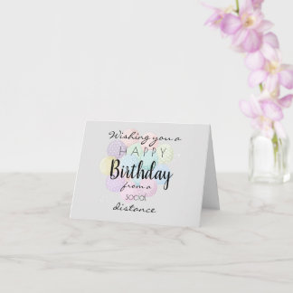 Cartão Feliz aniversário