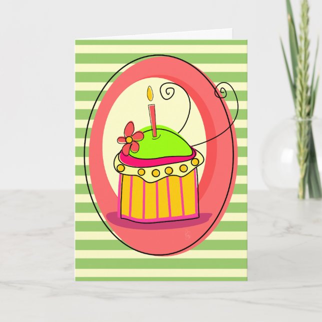 Cartão Feliz aniversario (Frente)