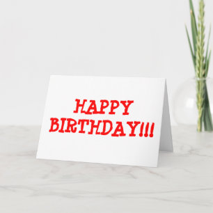 CARTÃO FELIZ ANIVERSÁRIO!!