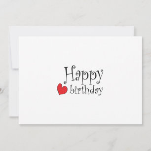 Cartão Feliz aniversário