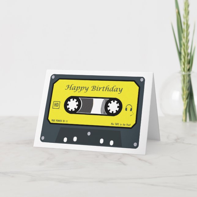 Cartão Feliz aniversario (Frente)