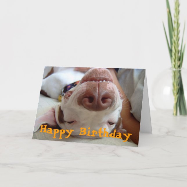 Cartão Feliz aniversário (Frente)