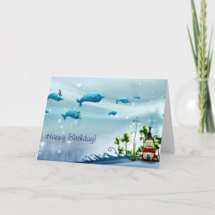 Cartão Feliz aniversário!