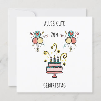 Cartão Feliz Aniversário