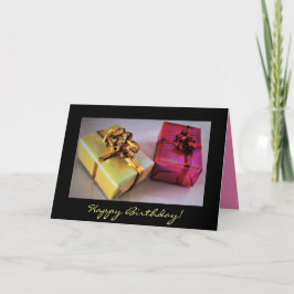 Cartão Feliz aniversário!