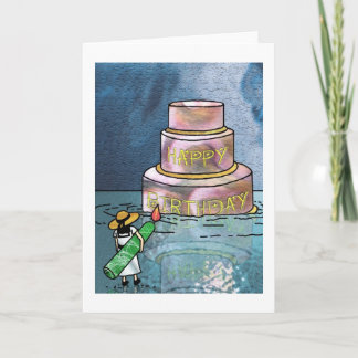 Cartão Feliz aniversario