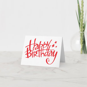 Cartão Feliz aniversário