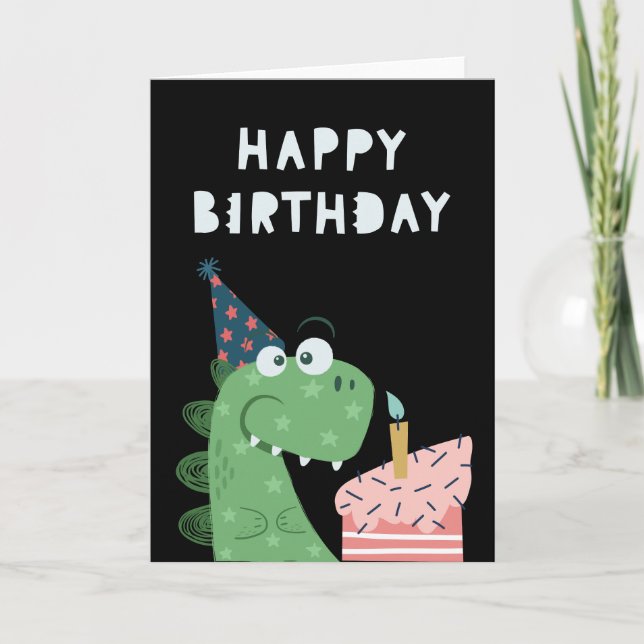 Cartão Feliz aniversário (Frente)