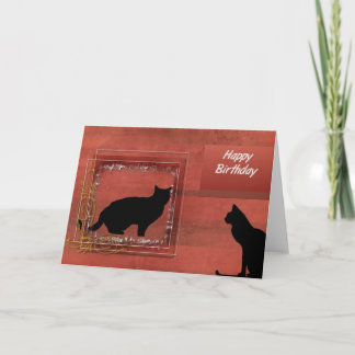 Cartão Feliz aniversário