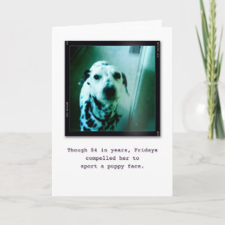 Cartão Feliz aniversário!