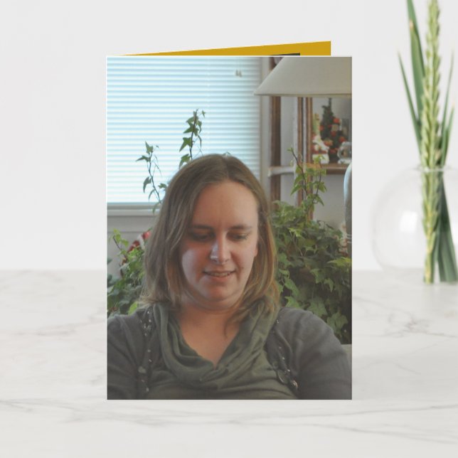 Cartão Feliz aniversário (Frente)