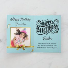 Cartão Feliz Aniversário