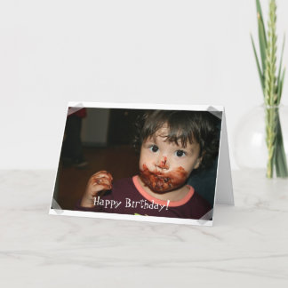 Cartão Feliz aniversário!