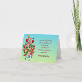 Cartão Feliz aniversário