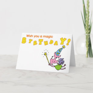 Cartão Feliz aniversário!