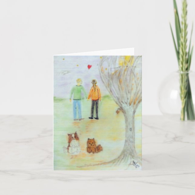 Cartão Feliz aniversário (Frente)