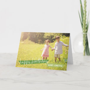 Cartão Feliz aniversário!